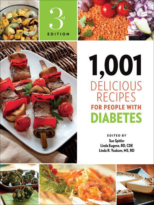 Cover image for 1,001 Delicious Recipes for People with Diabetes